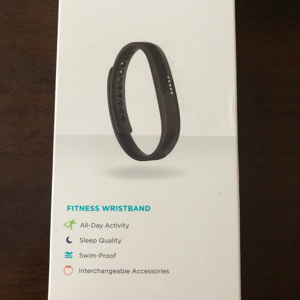 Black Fitbit Flex 2 - fitness wristband